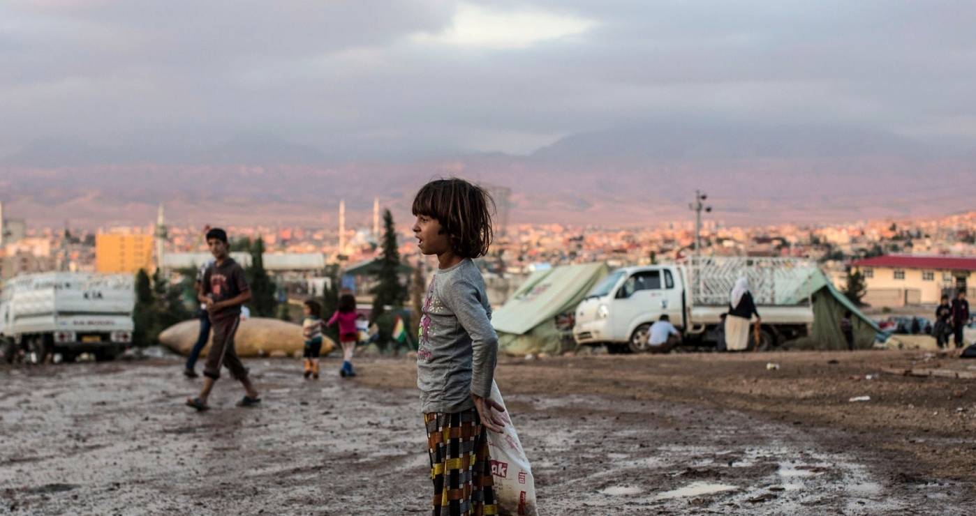 Den kurdiske befolkning rammes af krig og konflikt. Foto: OCHA/Iason Athanasiadis.